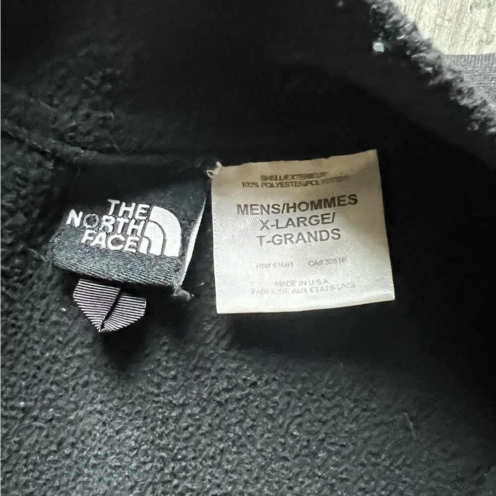 The North Face Men's Charcoal Zip-Up Sweater